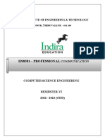 Hs8581 - Professional: Indira Institute of Engineering & Technology P T