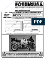 Suzuki GSX-R1000 2001-04