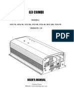 G3 Combi: User'S Manual