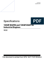 Specifications: 1204F-E44TA and 1204F-E44TTA Industrial Engines