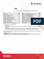 Signaling Specifications: Technical Data