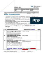 D - 14k - 3 - Delta Checklist ISO 14001-2015 - 20150917 - Short - Engl