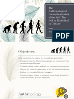 Module 1 - Lesson 3 - Anthropological Perspective