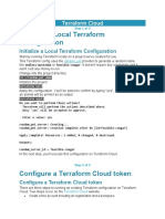 Initialize A Local Terraform Configuration