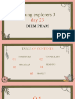 Young Explorers 3: Diem Pham