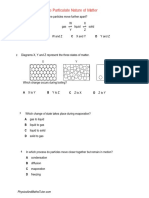 CHP 1 - The Particulate Nature of Matter (Multiple Choice) QP