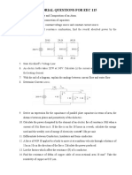 Eec 115 Tutorial Questions