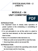 PSA2 - 18EE71 - Module 04 - Unit Commitment