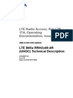 LTE Radio Access, Rel. LTE 17A, Operating Documentation, Issue 03