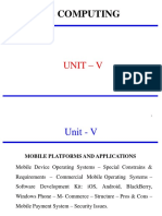 Unit5 Mobile Computing