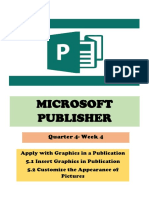 Microsoft Publisher: Quarter 4-Week 4