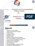 Module - 5 - Integration and Component-Based Softwrae Testing