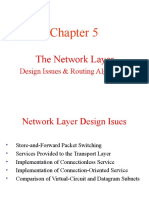 The Network Layer: Design Issues & Routing Algorithms