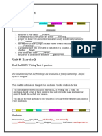 Unit 8: Exercise 1: Read The IELTS Writing Task 2 Question