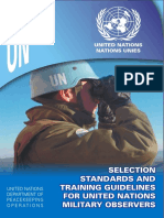 ENG - UN - Guide For Military Observers