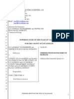 2022-07-13 Petition For Writ of Mandate - Final