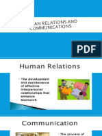 Human Relations and - Communications1