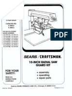 Craftsman Radial Arm Saw Manual