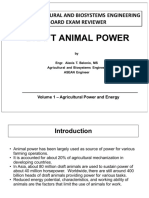 CLSU ABE Review 2022 APE Chap 03 Draft Animal Power