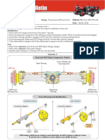 Category: Product Improvement Group: Transmission (Front Axle) Bulletin No: KA/189/F21/04 Model: Arjun Novo 4WD Date: 04/06/2020