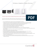 Control4 Square Wirless Adaptive Phase Dimmer