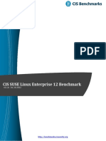 CIS SUSE Linux Enterprise 12 Benchmark v3.1.0