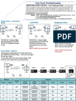 Fast Track Troubleshooting: Demo MODE / Cooling Off Mode Load Mode Diagnostic Mode