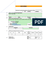 DPR Format: Preference For Sponsoring Agency of The Project To Bank