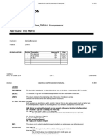 13978X-01 - 02 - Alarm and Trip Matrix