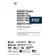 Ddx9017dabs DDX9017S DDX9017SM DDX917WS DDX917WSM DMX7017BTS