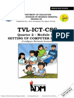 Tvl-Ict-Css: Quarter 2 - Module 5-8: Setting Up Computer Servers