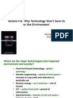 Techno-Fix: Why Technology Won't Save Us or The Environment: Michael Huesemann Joyce Huesemann