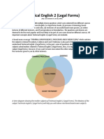 Technical English 2 (Legal Forms) : Criminal Procedure Evidence