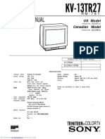 Service Manual: Sony@