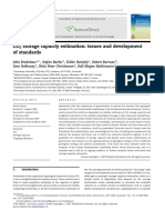 CO2 Storage Capacity Estimation Issues and Development