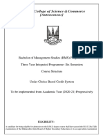 FYBMS Autonomous Syllabus