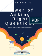 Power of Asking Right Questions in Sales