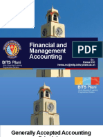 Financial and Management Accounting: BITS Pilani