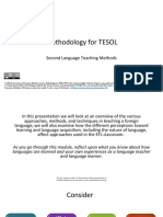 Methodology For TESOL