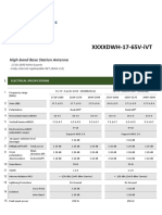 Specification Sheet XXXXDWH 17 65V IVT