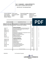 Holy Angel University: Office of The Registrar