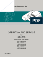 Operation and Service 69UG15: Diesel Generator Set