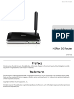 User Manual: HSPA+ 3G Router