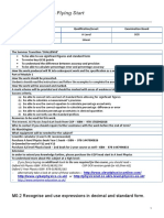 As Level Physics - Flying Start: M0.2 Recognise and Use Expressions in Decimal and Standard Form