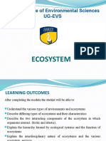 Amity Institute of Environmental Sciences Ug-Evs: Ecosystem