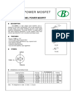 2N60 - N Channel Power Mosfet 600V 2A, Vgs (TH) 2 4v