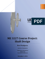 ME 3227 Shaft Project