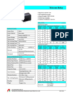 Relay Telecom SPDT 1 Form C 12vdc 3a TH Bulk Flourishing