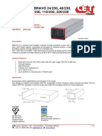 TSI BRAVO 24/230, 48/230, 60/230, 110/230, 220/230: Modular Inverter