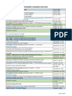 Academic Calendar ALL